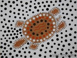    traditional aboriginal artists paint their dreaming, story or totem. Aboriginal Dot Painting For Children Homeschool Companion