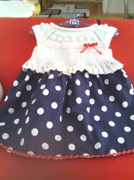Yazlik Coton Ip Ve Kumas Kombini Cocuk Elbisesi Elbiseler Moda Elbise