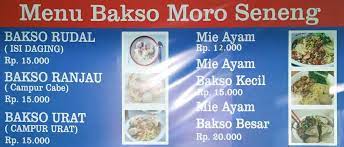 Bakso rudal mas gondrong, beralamat di jl. Menu Bakso Rudal Moro Seneng Miko Depok Yogyakarta Kuliner Traveloka