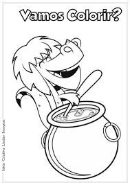 Este post contém 20 desenhos e imagens folclóricas da cuca para imprimir, recortar, pintar e colorir. Desenho Cuca Sitio Do Picapau Amarelo Colorir Folclore