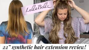 Maybe you would like to learn more about one of these? Lullabellz Synthetic Hair Extension Review First Impressions How I Style My 22 Clip Ins Youtube