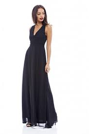 Ax Paris Womens Black Lace Top Maxi Dress Glamorous Stylish Fashion Lace Top Maxi Dress Dresses Maxi Dress