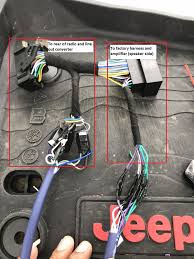 The basics to look for. Aftermarket Amp S Audio Install Wrangler Jl 2018 Jeep Wrangler Forums Jl Jlu Rubicon Sahara Sport Unlimited Jlwranglerforums Com