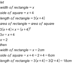 How do you find the length of rectangle if the area is given and the width is a fraction of the length? Solved The Length Of A Rectangle Is Thrice As Long As The Side Self Study 365