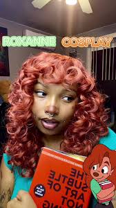 Roxanne from A goofy movie Cosplay 🤗 and before anyone say anything, this  is my interpretation of her as a black girl with curly hair 🥰 #roxanne  #roxannecosplay #goofymovie #goofymoviecosplay ...