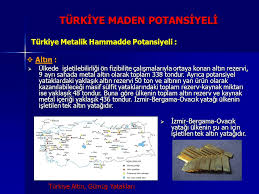 Turkiye Maden Potansiyeli Ppt Video Online Indir