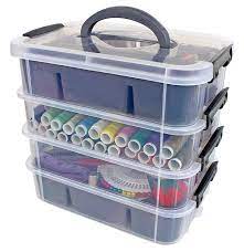 Craft Organizer Craft Storage Containers Plastic Container Storage Plastic Storage