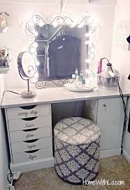 Add charm to your home and learn how to make a diy dining table set. A Tutorial On How I Modified My Corner Makeup Vanity To One That Would Fit In My Closet Source List Included Close Bedroom Vanity Beauty Room Vanity Decor