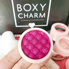 Ace Beaute Glimmer Shadow Duo In Huckleberry And French Vanilla Boxycharm August 2019 Unboxing And Review Www Thebe Boxycharm Pink Lipsticks Makeup Reviews