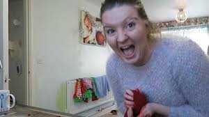 Woman's fake blood prank