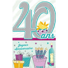 Voici une très belle petite carte postale d`anniversaire dans un style épuré aux couleurs pastels et avec l`inscription `joyeux. Carte D Anniversaire Decoup Age Homme Avec Enveloppe 40 Ans Jour De Fete Boutique Jour De Fete