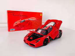 ferrari enzo bbr diecast first edition 1 18 rosso corsa 322 with black wheels custom hot wheels black wheels car model