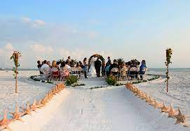 Caladesi Island Small Intimate Wedding Florida Beaches Vacation Caladesi Island State Park Small Intimate Wedding