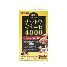 Hiệp hội nattokinase nhật bản (jnka) hiện quản lý 90 dựa trên chế độ ăn uống lâu đời của nhật bản, jnka khuyến cáo nên bổ sung 50g natto mỗi ngày, tương đương với 2.000fu enzym nattokinase. Orihiro Viá»‡t Nam Vien Uá»'ng Há»— Trá»£ Ä'iá»u Trá»‹ Ä'á»™t Quá»µ 4000 Fu Orihiro 60 Vien
