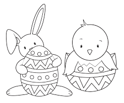 These easter bunnies and easter eggs will help keep children busy and distracted while you're hiding the easter eggs around the house! Easter Coloring Pages For Kids Crazy Little Projects
