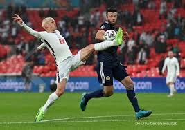 Inggris akan berjumpa dengan tetangganya, skotlandia, di wembley stadium dalam partai kedua di grup d piala eropa 2020, sabtu (19/6) dini hari pukul 02.00 wib. Tqzsv6c8 854om