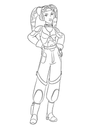 Star Wars Rebels Hera Syndulla Coloring Page Star Wars Coloring Sheet Coloring Pages Star Wars Kids