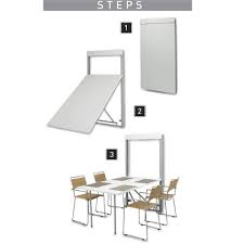 ### cette table basse rectangulaire présente des rabats qui transforment la table du salon en une table ronde que l'on relève pour les repas. Tables Design Au Meilleur Prix Table Rabattable Gain De Place Bata Blanc Inside75