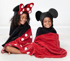← mickey and minnie shower curtain. Disney Minnie Mouse Kid Hooded Towel Pottery Barn Kids
