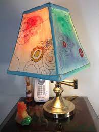 Lampshade In Effect On Lamp Painting Lamp Shades Lamp Novelty Lamp