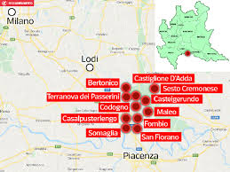 Questo pagina contiene la cartina e la mappa geografica della lombardia, anche con foto satellitare. Coronavirus In Lombardia E Veneto I Paesi Del Contagio Corriere It