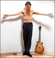 1/3 of that little ol' band from texas, zz top. Billy Gibbons No Hat Drone Fest
