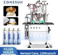 ZONESUN ZS‑QW254 Precision Aerosol Filling & Sealing Machine