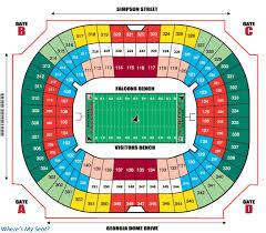 44 Actual 2019 Sec Championship Seating Chart Georgia Dome