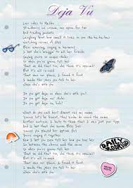 Lyrics to deja vu on lyrics.com. Olivia Rodrigo Daily On Twitter In Case That You Need Them Here Are The Lyrics To Deja Vu Please Don T Forget To Stream The Official Video Lt 3 Https T Co Rl4nkmg9fp Twitter