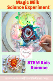 Magic Milk Stem Kids Science Experiment Montessori From The Heart Science For Kids Stem For Kids Science Experiments Kids