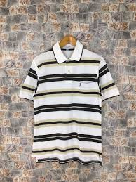 Black And Grey Striped Polo Shirt Vintage Yves Saint Laurent Ysl Stripes Polo Shirt Medium 1990 S Ysl Pour Homme White Black Stripes Casual Ysl Paris Shirt Size M In 2020 Paris Shirt Striped Polo Shirt Ysl Paris