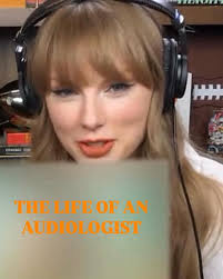 This is *probably* what Taylor meant. 💙🦻❤️‍🔥 (Btw, @taylorswift, if you  need a new musician plug, we can help!) #audiology #hearingaids #swifties