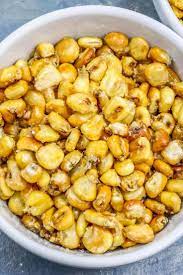 Homemade Corn Nuts Either Baked Or Fried Snack Recipe Are A Delicious Addictive Salty And Crunchy Snack Y Corn Nut Corn Nuts Recipe Healthy Snacks Recipes