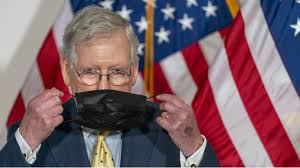 Mcconnell reiterates call to wear masks: Senate Dems Block Gop S Scaled Down Coronavirus Aid Bill