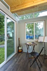 Inside A Modern Shed Music Studio In Seattle Wa Modern Shed Shed Interior She Shed
