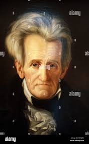 Andrew jackson painting hi-res stock photography and images