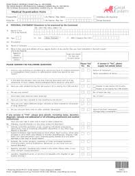 Please provide a complete description of the accident or occurrence. Fillable Online Great Eastern Medical Examination Form Fax Email Print Pdffiller