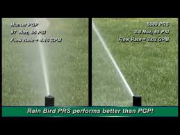 rain bird 5000prs rotor vs hunter pgp