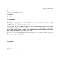 Kondisi yang tak seimbang ini bisa berujung. Download Contoh Surat Pembatalan Resign Kerja Surat Kerja M