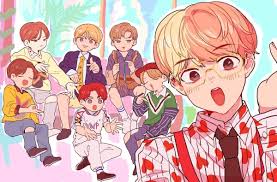 If you would like it hand signed on the front just let me know *packaging includes plastic slip and cardboard Anime Chibi Bts Fanart Novocom Top