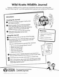 You Child Can Use This Wild Kratts Wildlife Journal From Pbs Kids To Track Her Nature Observations Wild Kratts Wild Kratts Birthday Wild Kratts Birthday Party
