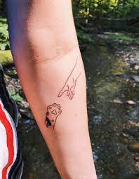 Creation Cat Paw Tattoo Tattoos Simplistic Tattoos Mini Tattoos