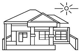 Belajar mewarnai gambar rumah tingkat yang bagus diiringi lagu anak coloring house songs: Gambar Rumah Dan Halaman Anak Sd Rumah Joglo Limasan Work