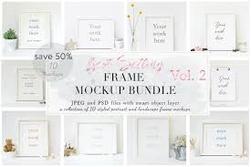 10 A Floral Frame Mockup Bundle By L Aura Studio Thehungryjpeg Com Frame Ad Mockup Floral Studio Adver Frame Mockups Design Mockup Free Mockup