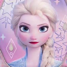 Mochila Escolar Ruz Frozen Elsa y Olaf 3D Rosa