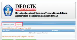Akun sim pkb dan lembar info gtk cecep gaos Cara Cek Sk Tunjangan Profesi Guru Di Sim Pkb Kampus Pendidikan