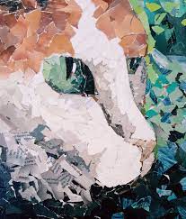 Cat Magazine Collage 7th Grade Lowell Middle Middle School Art Ed Central Magazine Collage Middle School Art Art Education Projects