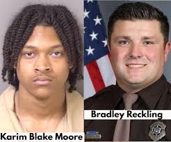 Ofc Bradley Reckling Shot & Killed While Following A Stolen Car, Leaves  Behind A Wife & 3 Kids, 18YO Karim Blake Moore Charged : r/Justice4Victims