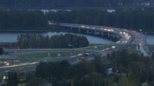 2020 top things to do in multnomah county. Evening Rush Hour Traffic On Interstate 205 Glenn L Jackson Memorial Bridge Across The Columbia River Light Trail Time Lapse 1920x1080 Stock Video C Jpldesigns 32936203