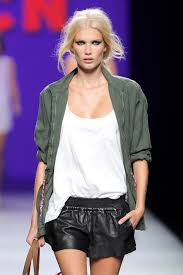 Black White And Army Green Fashion Style Girl Outfits